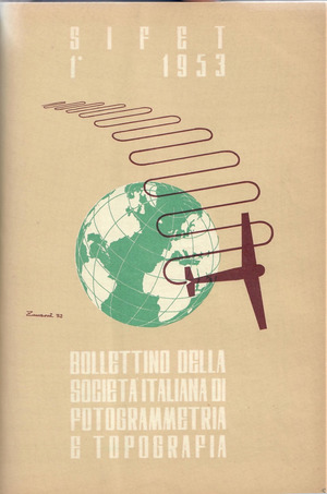 Copertina edizione Bollettino SIFET n.1 Anno 1953