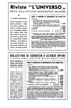 Copertina edizione Bollettino SIFET n.2 Anno 1953