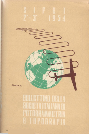 Copertina edizione Bollettino SIFET n.2 Anno 1954