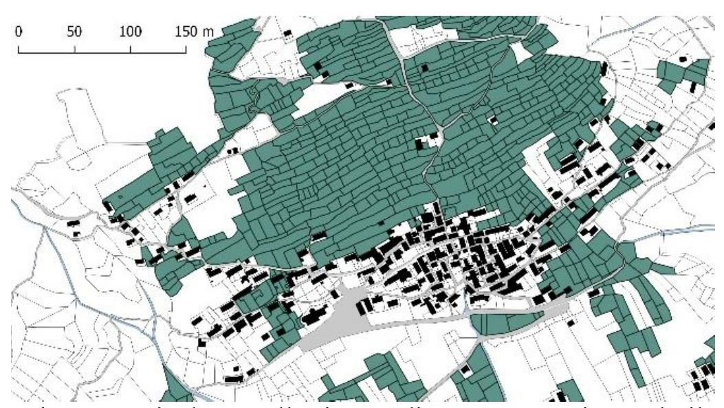 Rilevamento automatico dei terrazzamenti nel borgo di Cicogna (comune di Cossogno).