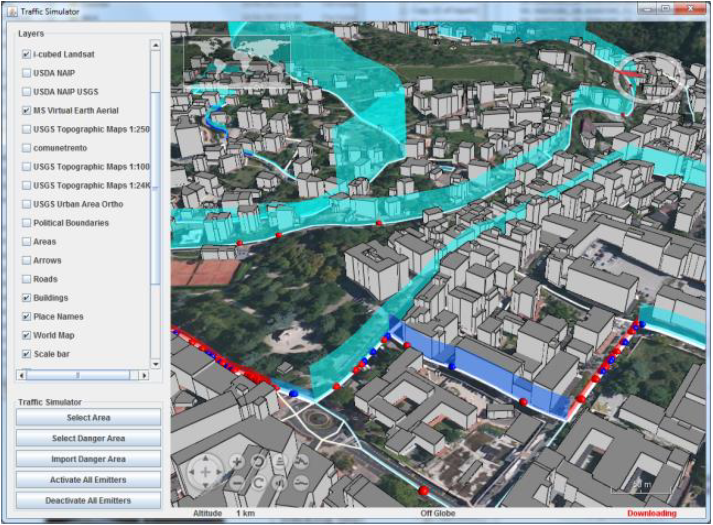 Traffic simulator.